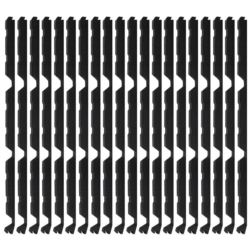 Sthovd 12 in Outside Classic Rib Profile Foam Closure Strips for Metal Roofing Panels Outside Roof Closure Strips Metal Roof Foam 3 FT Long (20 Pieces) - Image 1